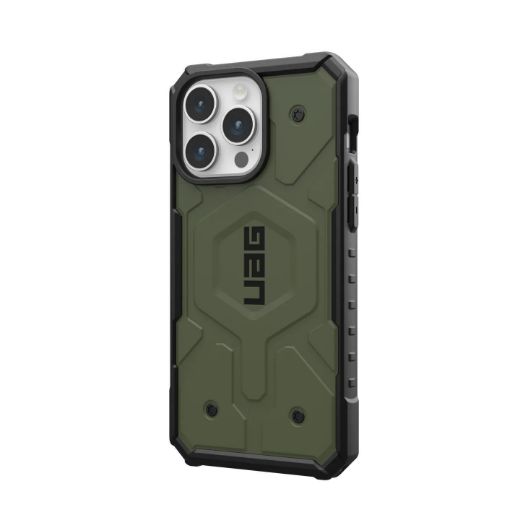 Picture of UAG Pathfinder Magsafe Case for iPhone 15 Pro Max - Olive Drab