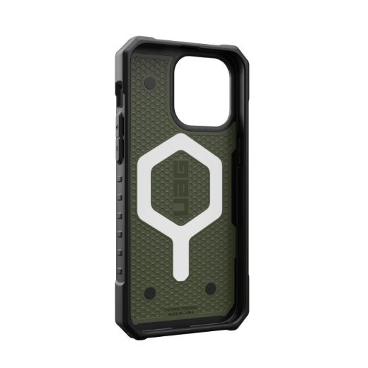 Picture of UAG Pathfinder Magsafe Case for iPhone 15 Pro Max - Olive Drab