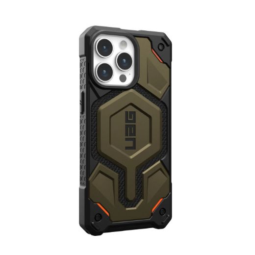 Picture of UAG Monarch Pro Magsafe Case for iPhone 15 Pro Max - Kevlar Green