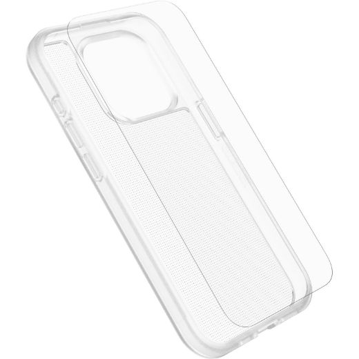 Picture of OtterBox React Case + Screen Protector for iPhone 15 Pro Max - Clear