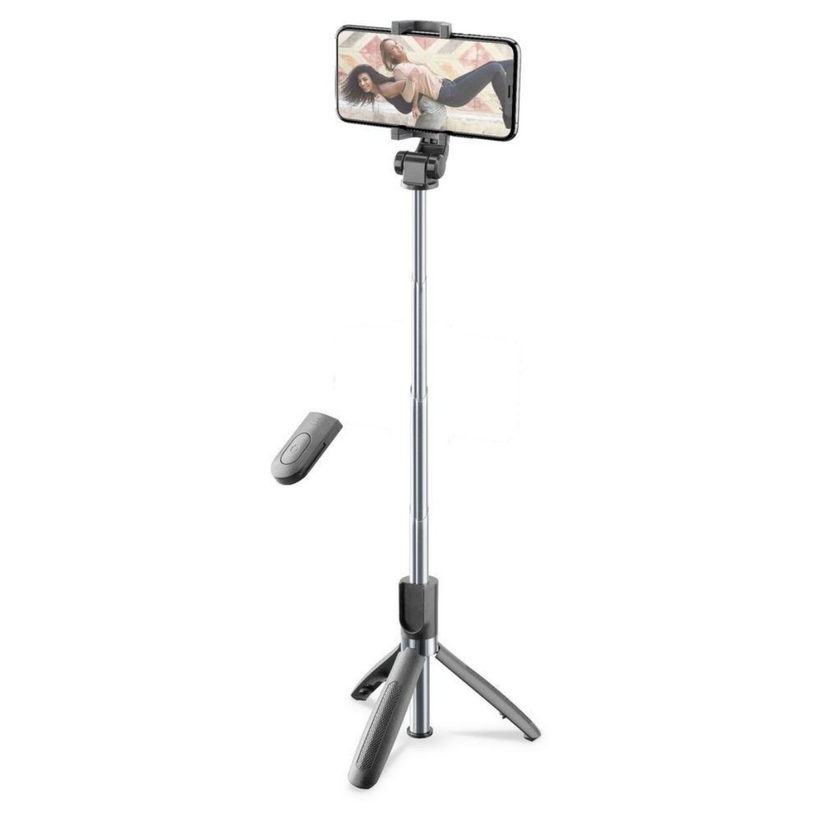 Picture of Cellularline Bluetooth Selfie Tripod - Black