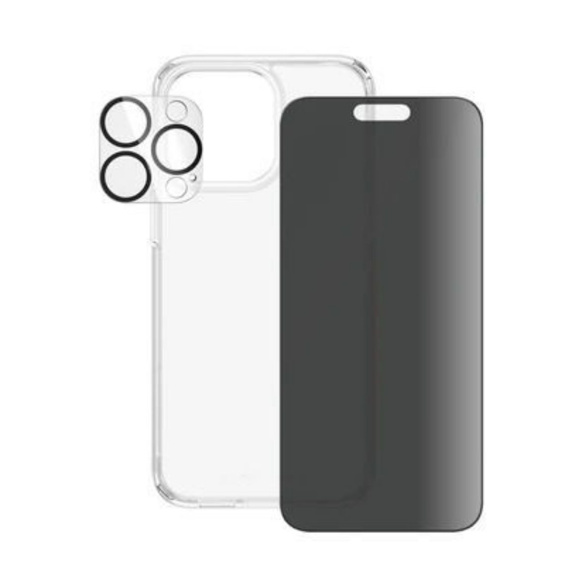 Picture of  PanzerGlass Bundle with D3O for iPhone 15 Pro - Privacy