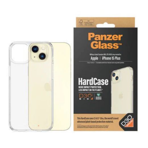 Picture of PanzerGlass Hard Case with D3O for iPhone 15 Plus - Clear