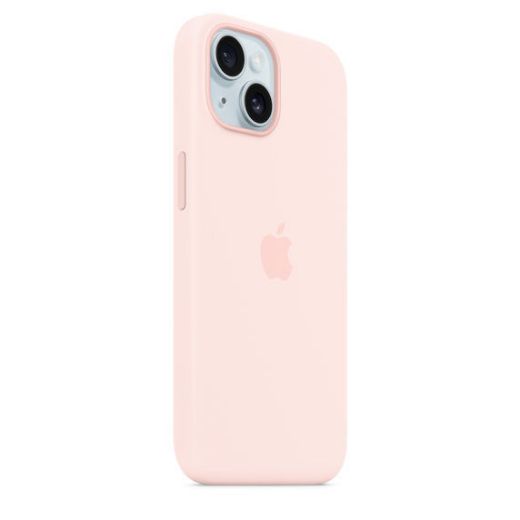 Picture of Apple iPhone 15 Silicone Case with MagSafe - Light Pink