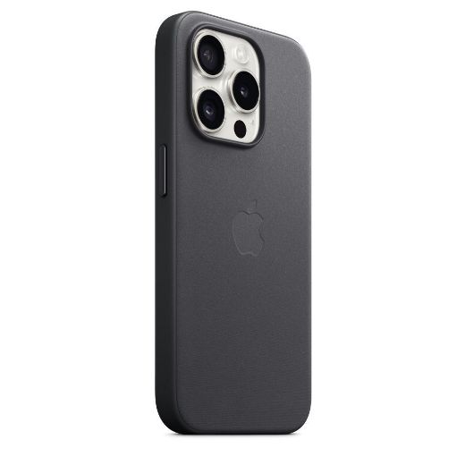 Picture of Apple iPhone 15 Pro FineWoven Case with MagSafe - Black