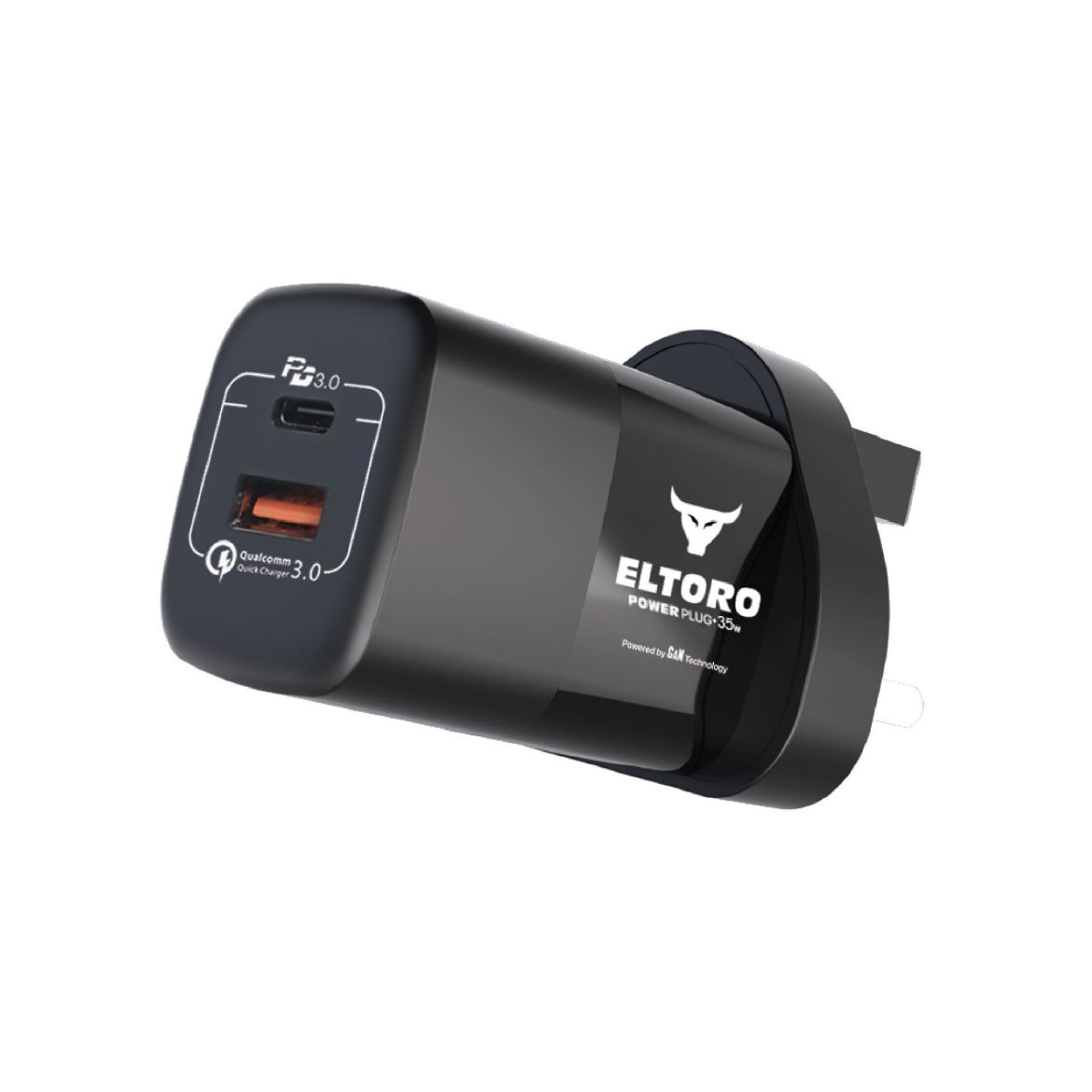 Picture of Eltoro Power Plug+ 35W PD3.0 QC3.0 - Black