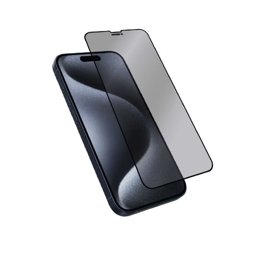 Picture of Eltoro Double Strong CF Screen Protector for iPhone 15 Pro - Privacy/Black