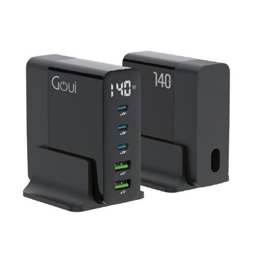 Picture of Goui Desktop Charger Gan 140W - Black