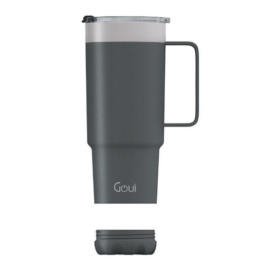 Picture of Goui Tumbler Stainless Steel Cup with Handle - Grey