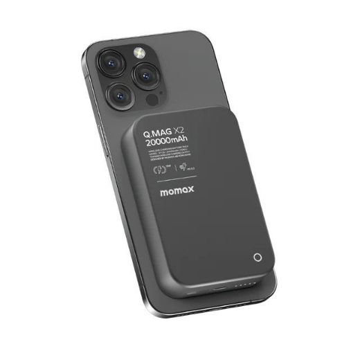 Picture of Momax Q.Mag X2 Wireless Battery Pack 20000mAh  - Black