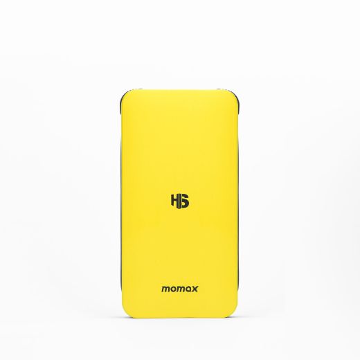 Picture of Momax TOUCH 2 Wireless Battery Pack 10000mAh + Magnetic Wallet Card - Yellow