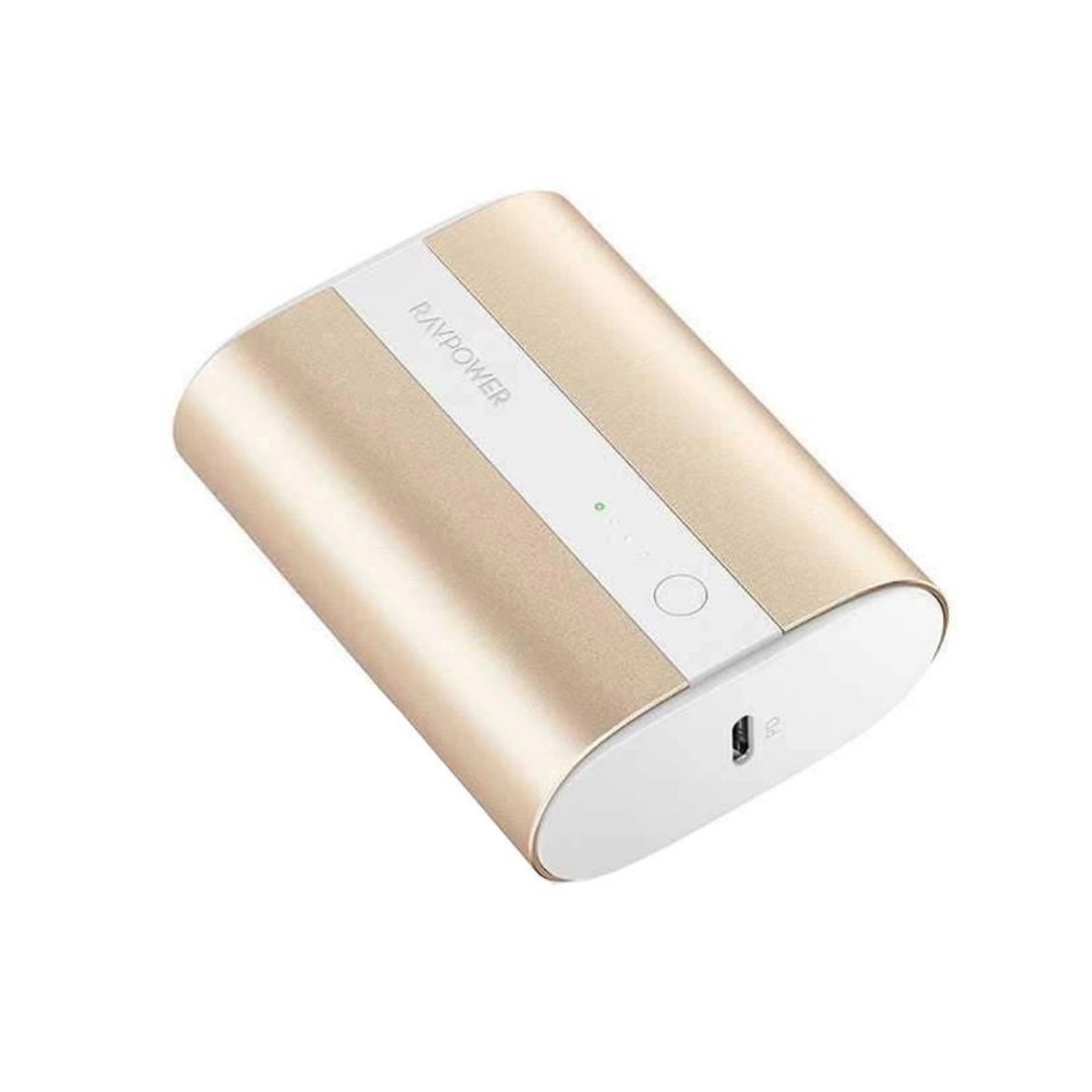 Picture of Ravpower 2-Port PD Pioneer Mini Power Bank 10000mAh 18W - Metallic Gold