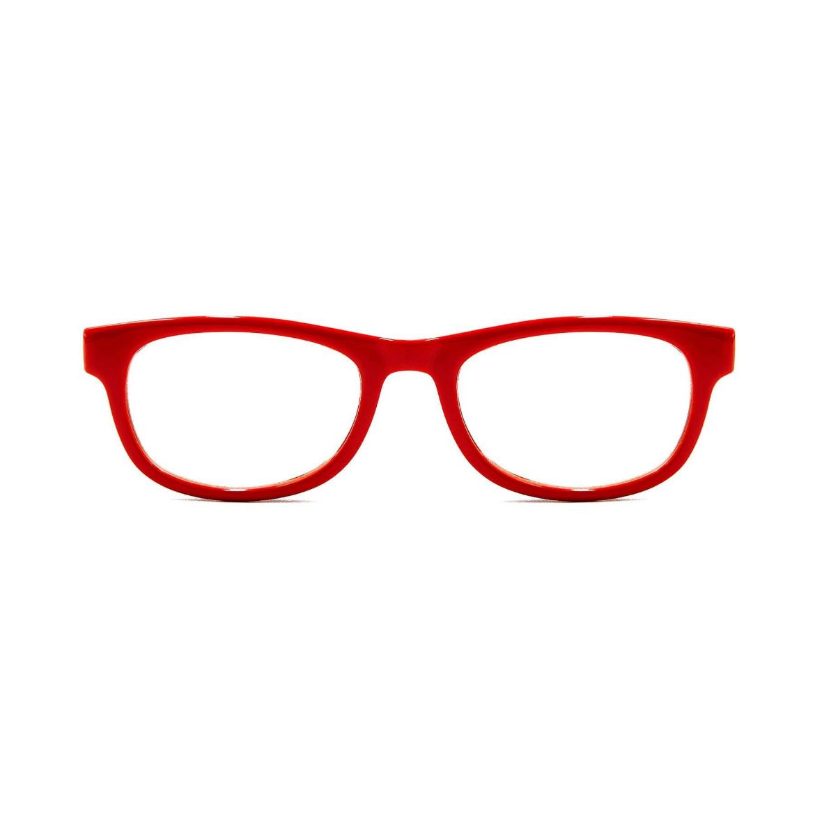 Picture of Specs Rectangle Frame Kids Screen Glasses - Red