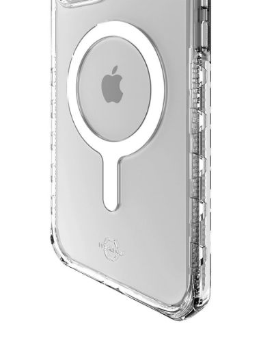 Picture of Itskins Supreme Clear Case Compatible With Magsafe iPhone 15 Pro Max - Transparent