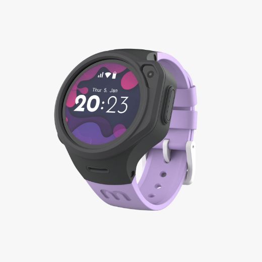 Picture of Myfirst Fone R1C Kids Smart Watch + Purple Strap - Gray