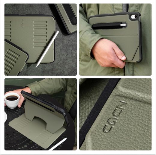 Picture of Zugu Case for iPad Pro 12.9-inch 2018/2022 - Olive Green