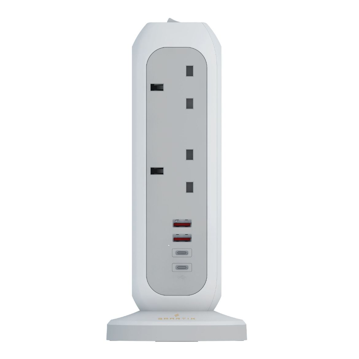 Picture of Smartix Premium Multi Device Charging Tower PowerHub Pro - White/Grey