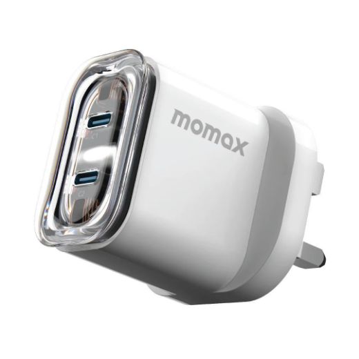 Picture of Momax Flow PD 35W 2 Ports GaN Charger - White