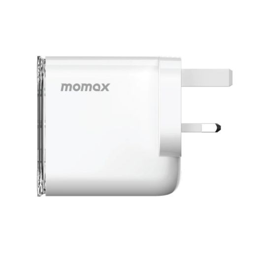 Picture of Momax Flow+ PD 80W 3 Ports GaN Charger - White