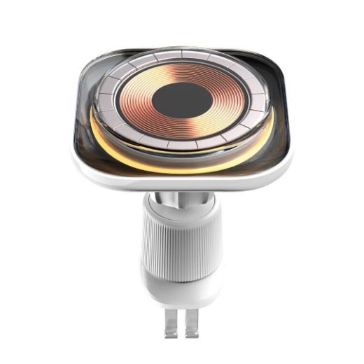 Picture of Momax Flow Magnetic Wireless Charging Car Mount - White