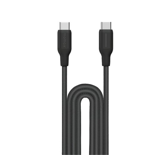 Picture of Momax Link USB-C to USB-C Cable Support 100W 3M - Black