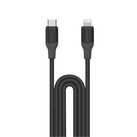 Picture of Momax Link USB-C to Lightning Cable Support 35W 1.2M - Black