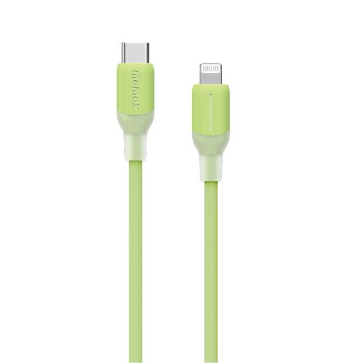 Picture of Momax Link USB-C to Lightning Cable Support 35W 1.2M - Green