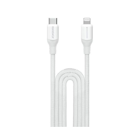 Picture of Momax Link USB-C to Lightning Cable Support 35W 2M - White