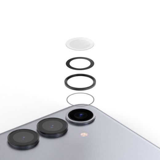 Picture of Araree Metal Ring C-Subcore Camera Lens Protector for Samsung Galaxy S24 - Clear