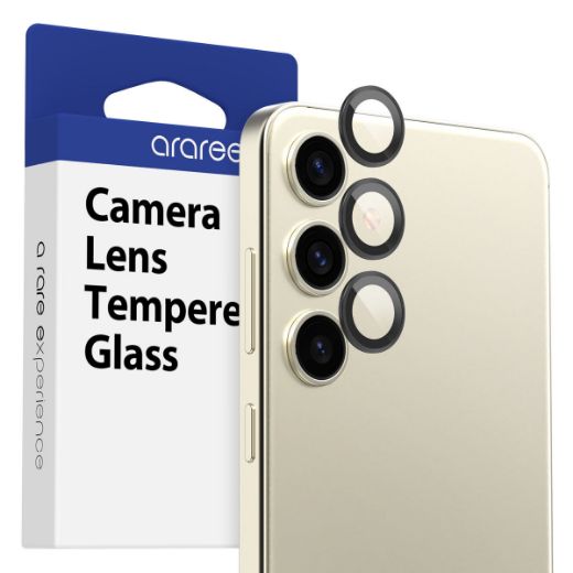 Picture of Araree Metal Ring C-Subcore Camera Lens Protector for Samsung Galaxy S24 Plus -Clear