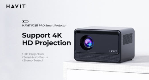 Picture of Havit Smart life Series Projector Accessories UK Plug PJ211 PRO - Black