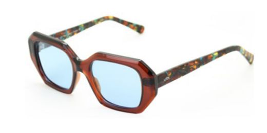 Picture of Looklight Salvia Unisex Sunglass - Jelly Brown Multicolor