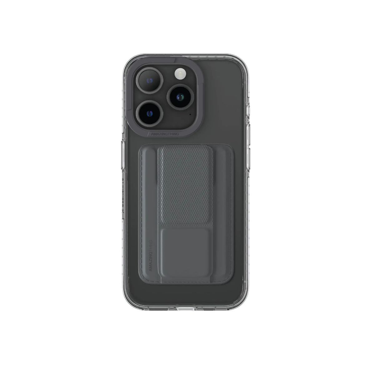 Picture of AmazingThing Titan Pro Neon Mag Wallet Drop Proof Case for iPhone 15 Pro Max - Black