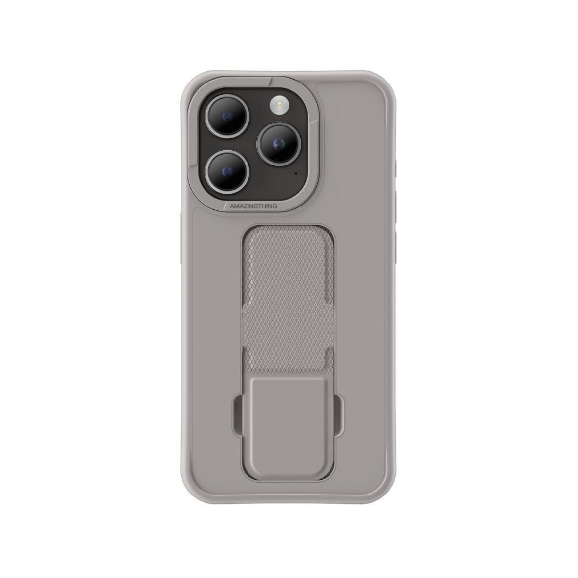 Picture of Amazingthing Mamazingthingte Pro Magsafe Drop Proof Case For iPhone 15 Pro Max - Grey