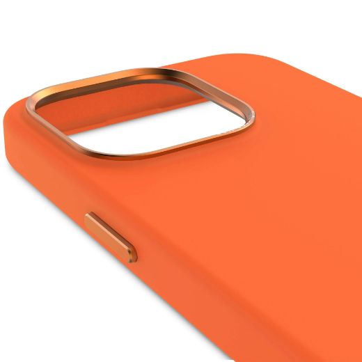 Picture of Decoded Silicone Magsafe Case for iPhone 15 Pro Max - Apricot