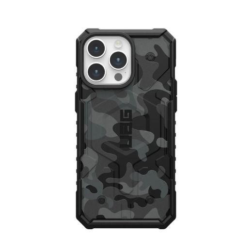 Picture of UAG Pathfinder SE Magsafe Case for iPhone 15 Pro Max - Midnight Camo