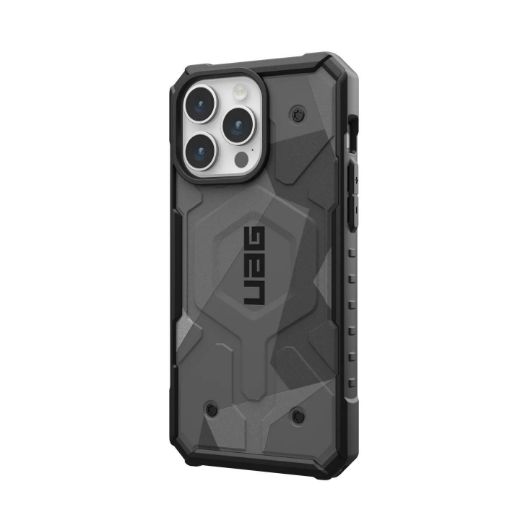 Picture of UAG Pathfinder SE Magsafe Case for iPhone 15 Pro Max - Geo Camo