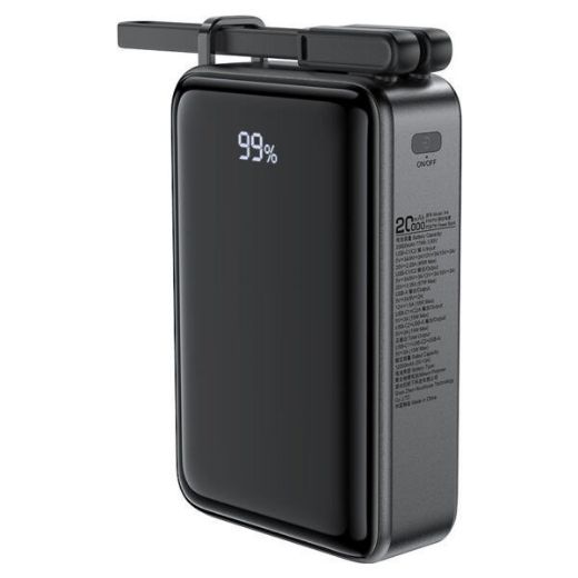 Picture of AceFast 20000mAh PD67W Power Bank - Black