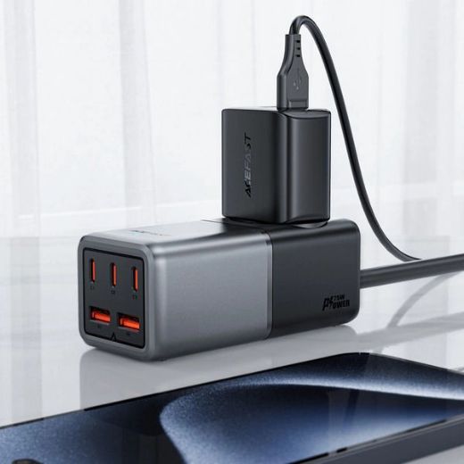 Picture of AceFast 75W GaN Desktop Charging - Black/Gray