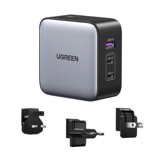 Picture of Ugreen GaN Fast Charge 65W Adapter - Grey