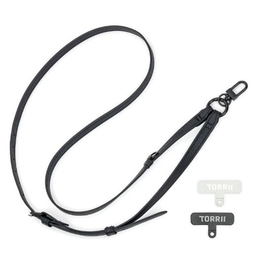 Picture of Torrii Knotty Crossbody Strap (Pu) - Black