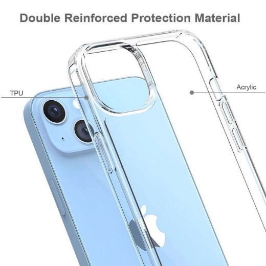 Picture of Armor-X Ahn Shockproof Protective Case for iPhone 14 Plus - Clear