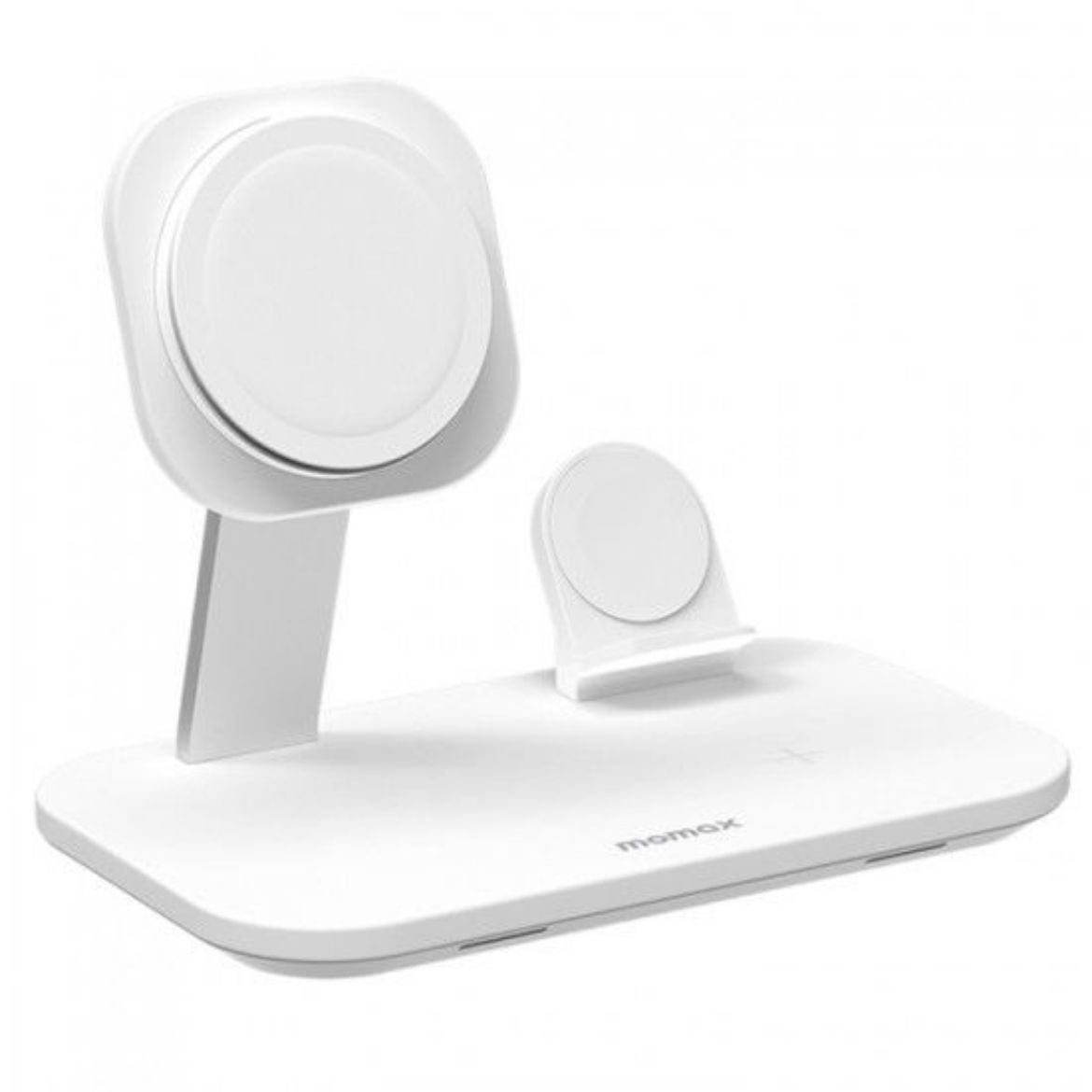 Picture of Momax Q.Mag Pro 3 25W 3 in 1 Wireless Charger with MagSafe - White